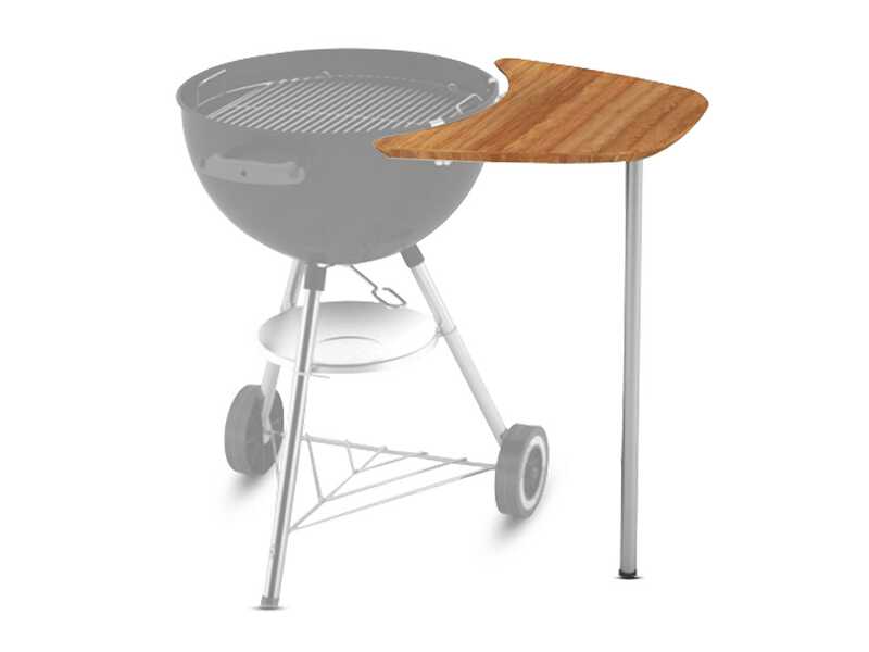 Ripiano laterale in bamb&ugrave; Weber