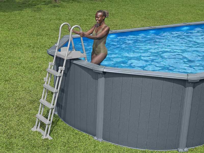 Bestway Hydrium 561CW - 732x366x132 cm - Piscina Ovale per 11-15 Persone