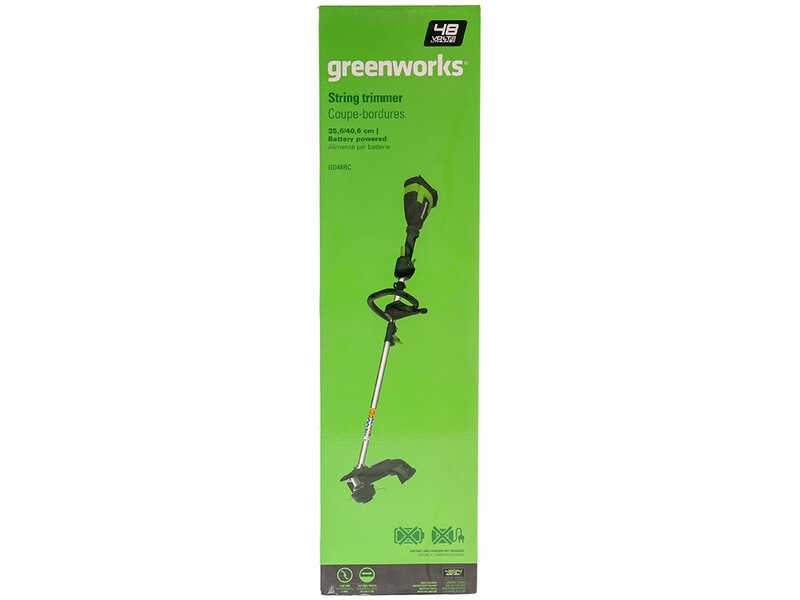 Greenworks GD48BCK4 - Decespugliatore a batteria - 48V - 4Ah