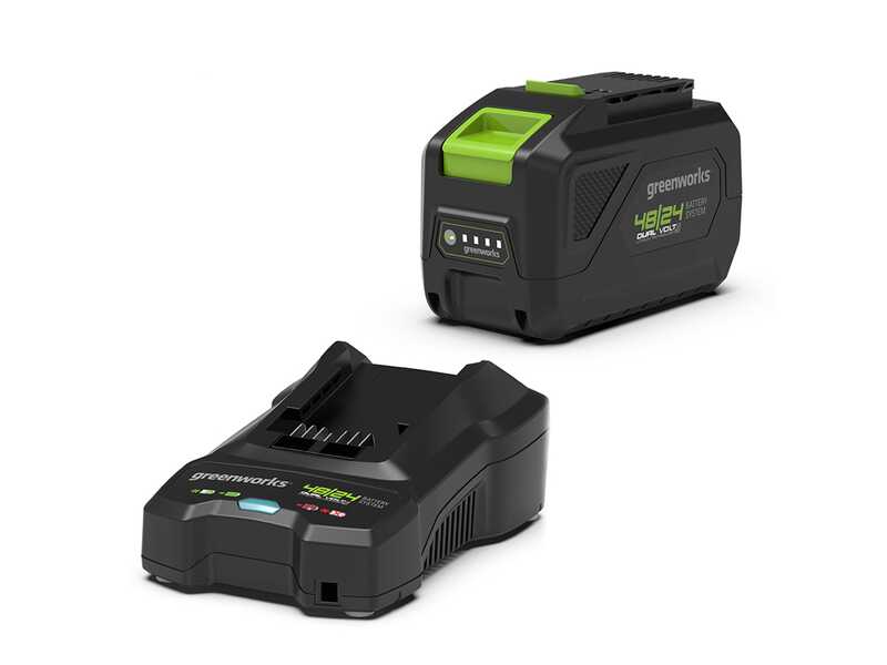 Greenworks GD48BCK4 - Decespugliatore a batteria - 48V - 4Ah