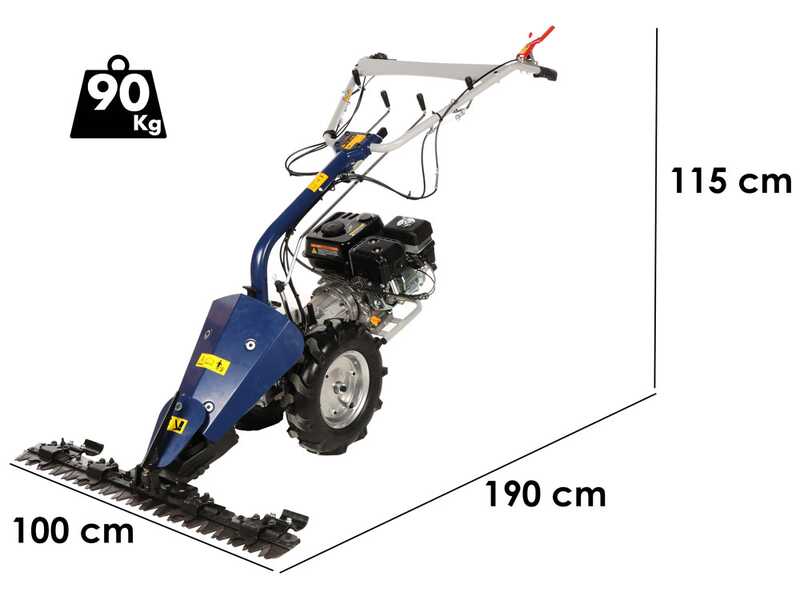 OUTLET - PICCOLI DIFETTI ESTETICI - BullMach Chimera 300 - Motofalciatrice multifunzione - Loncin G200F