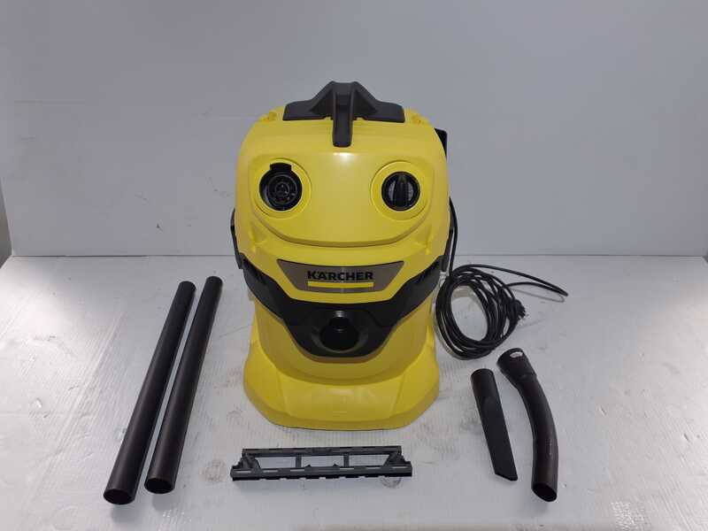 OUTLET - PICCOLI DIFETTI ESTETICI - Karcher WD 4 V-20/5/22 - Bidone aspiratutto - 20 Litri - Fusto in Plastica