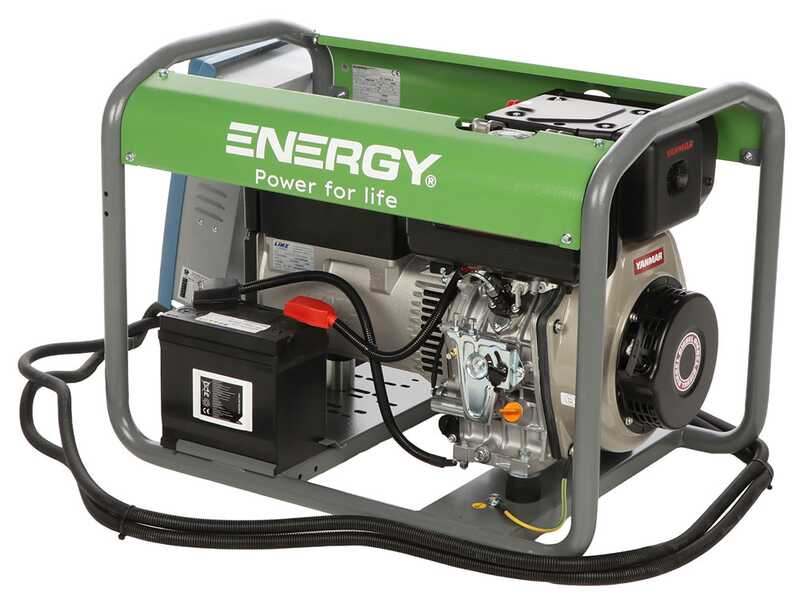 Energy EY-7MDE AVR-A - Gruppo elettrogeno monofase 5 kw - Motore Yanmar
