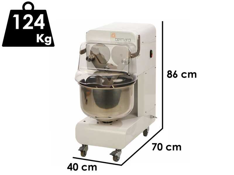 Bernardi FMR10 - Impastatrice a braccia tuffanti - 12 Kg