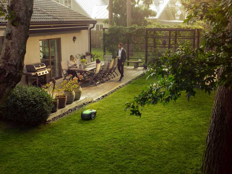 Greenworks OPTIMOW S - Robot rasaerba - Con cavo perimetrale