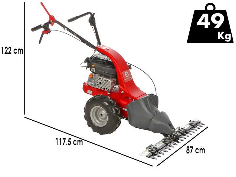 Eurosystems M90 - Motofalciatrice monolama - Rato RV145