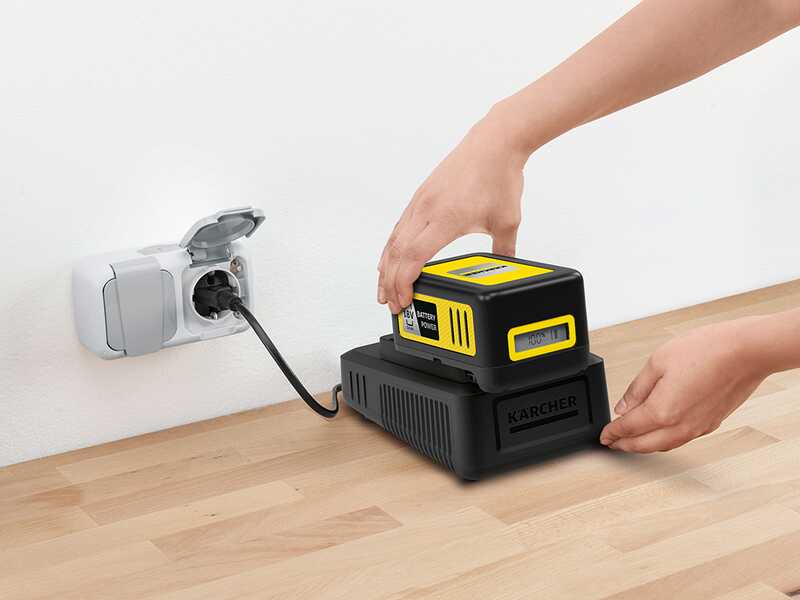 Karcher BP 2.000-18 Barrel - Pompa sommersa per acque chiare - 18V - 5,0 Ah
