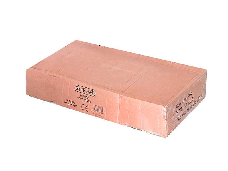 OUTLET - PICCOLI DIFETTI ESTETICI - GeoTech TC3080D - carrello ribaltabile per trattorino in metallo - cassone cm 97x76(h 33 cm)