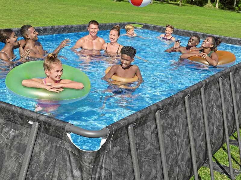 Bestway APX 365 561KG - Piscina fuori terra per 11-15 Persone