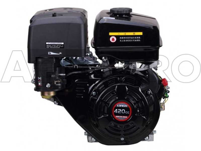 OUTLET - UTILIZZATA PER PROVA - GeoTech-Pro PCS 150L - Biotrituratore a scoppio professionale - Motore Loncin 15 HP