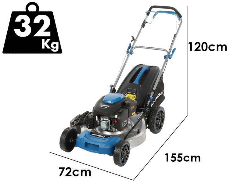 Hyundai DM56SC-D224 - Rasaerba a scoppio trazionato - Motore Hyundai DV224