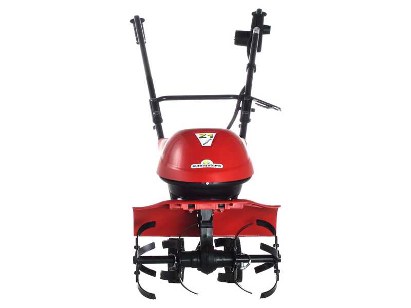 OUTLET - SENZA IMABLLO ORIGINALE - Eurosystems Z1 - Motozappa elettrica - 900 W - 4 file di zappe