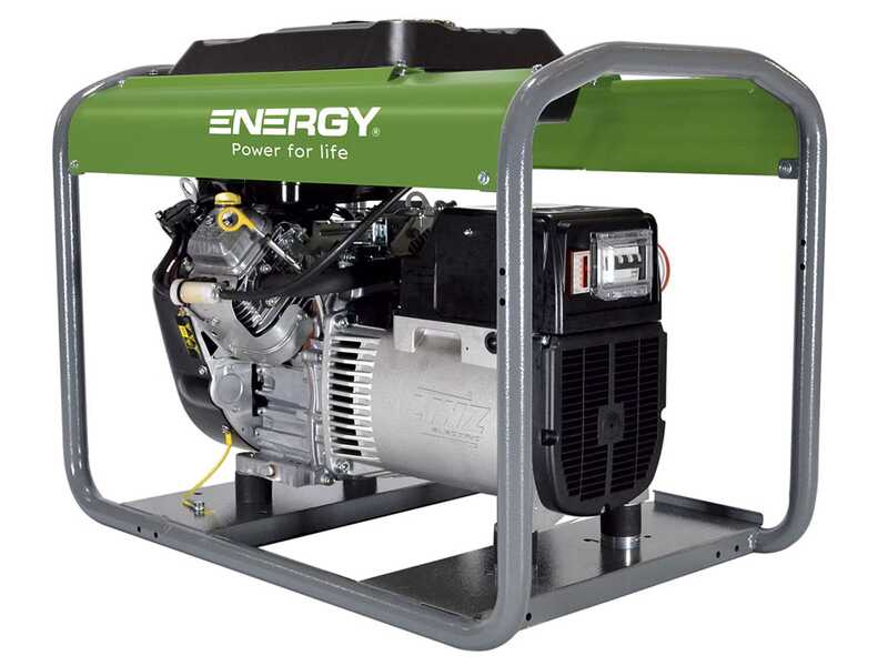 Energy EY-10TB AVR - Generatore di corrente a benzina 8 kW - Continua 7,2 Trifase