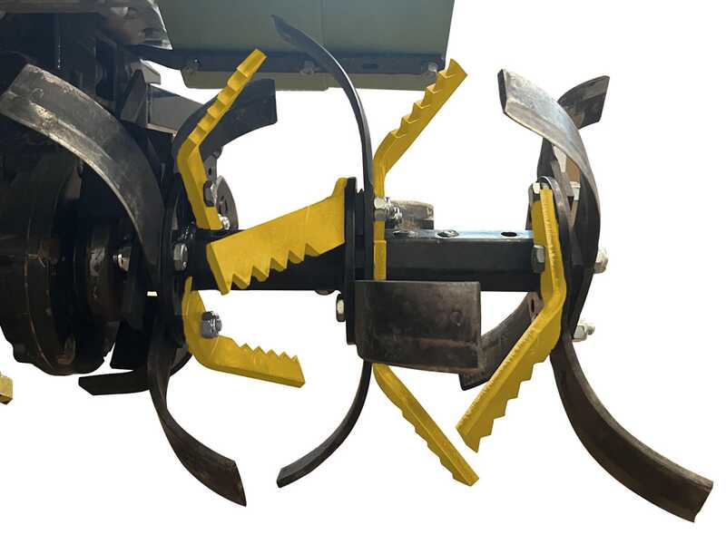 Dispositivo Rotocut Ultra per fresare, trinciare e rimescolare in un solo passaggio