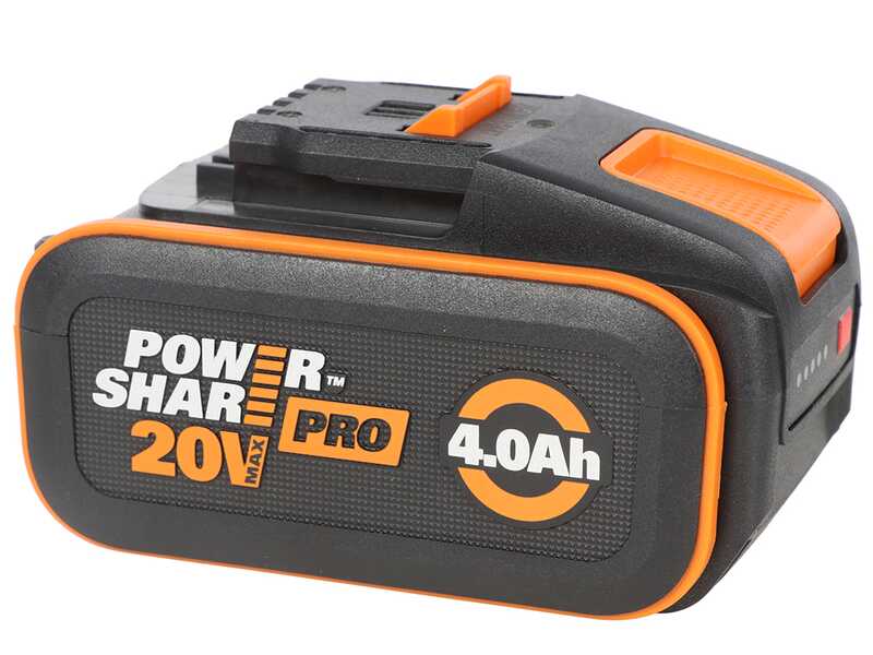 Worx WG733E - Tagliaerba a batteria - 20V/4Ah - Taglio 33cm