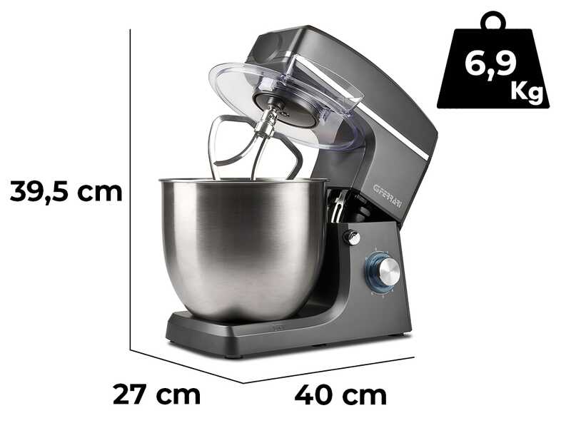OUTLET - DIFETTO ESTETICO - G3 Ferrari Pastaio 10&amp;Lode - Impastatrice Planetaria con Tirapasta