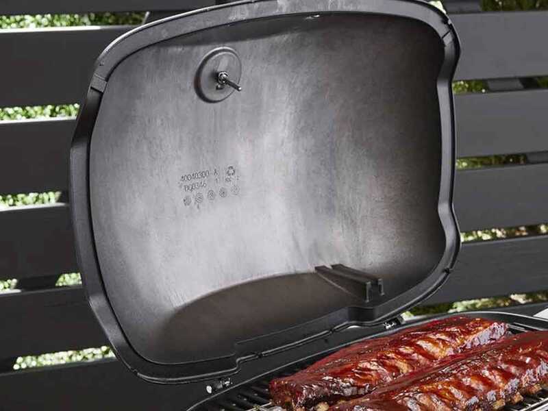 Weber Q1100N - Barbecue a gas portatile - Griglia in ghisa smaltata
