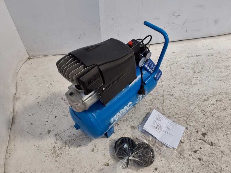 OUTLET - PICCOLI DIFETTI ESTETICI - ABAC POLE POSITION L20 - Compressore aria elettrico monofase - Motore 2 HP - 24 lt