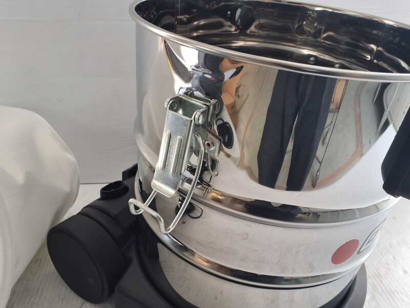 OUTLET - PICCOLI DIFETTI ESTETICI - Comet CVP 120 X - Bidone Aspiratutto - 20 lt - Fusto in acciaio - Serie Professionale