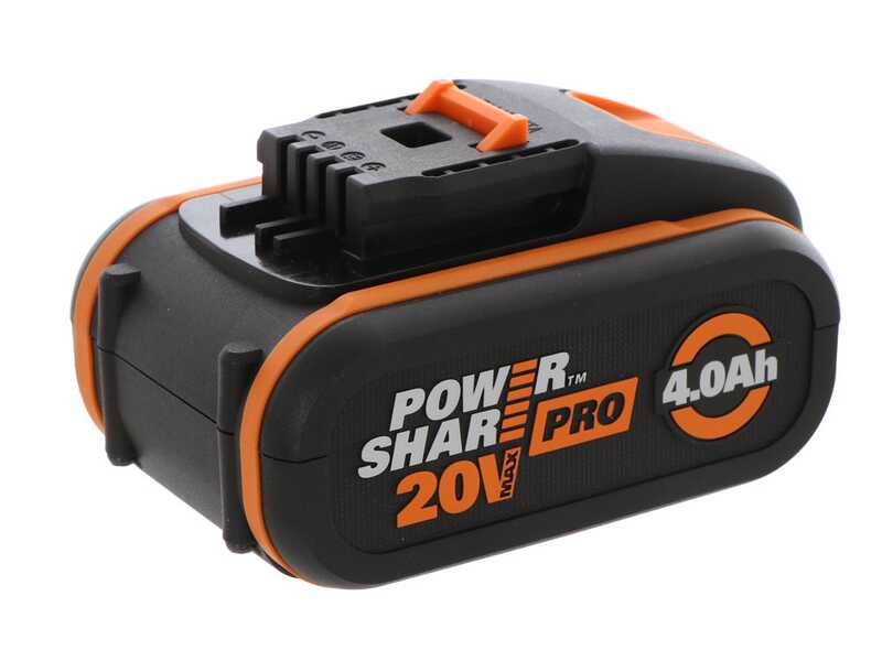 Worx Nitro WG185E - Decespugliatore a batteria 40V 2x20V/4Ah + in omaggio 2x20V/4Ah