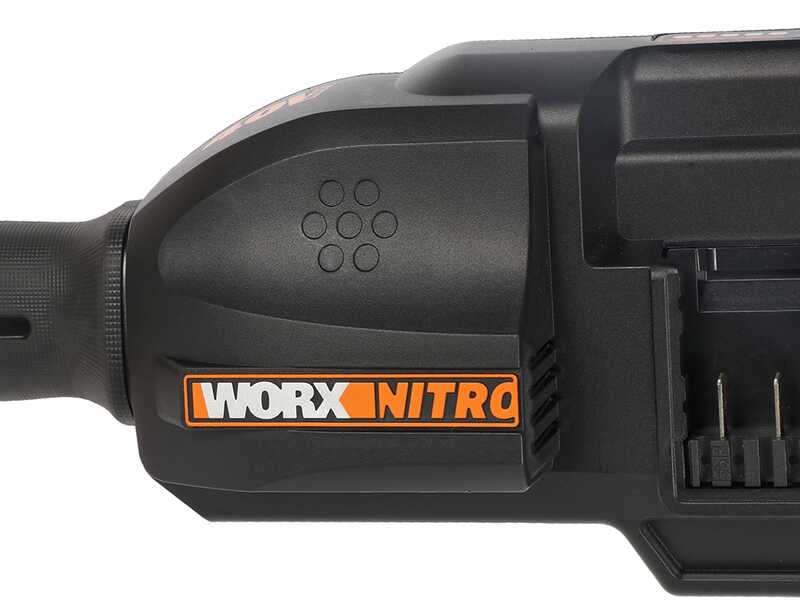 Worx Nitro WG185E - Decespugliatore a batteria 40V 2x20V/4Ah + in omaggio 2x20V/4Ah