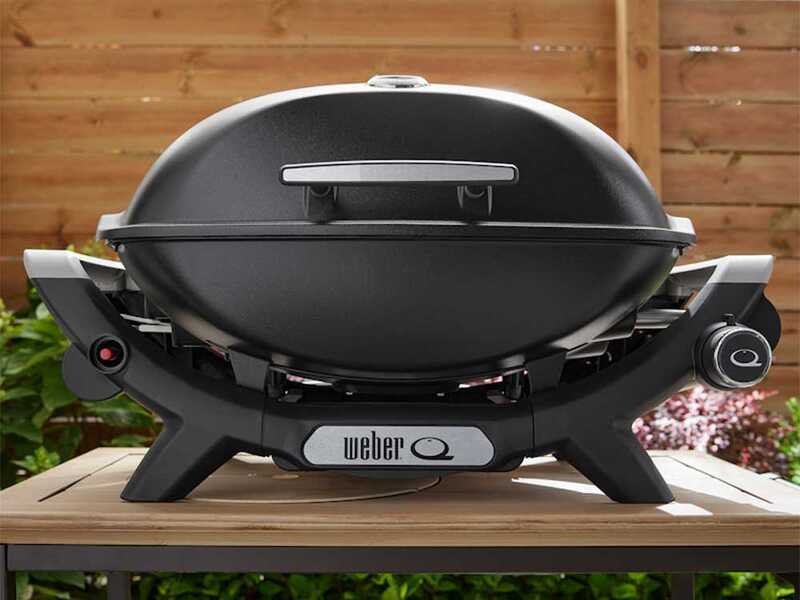 Weber Q2100N - Barbecue a gas portatile - Griglia in ghisa smaltata