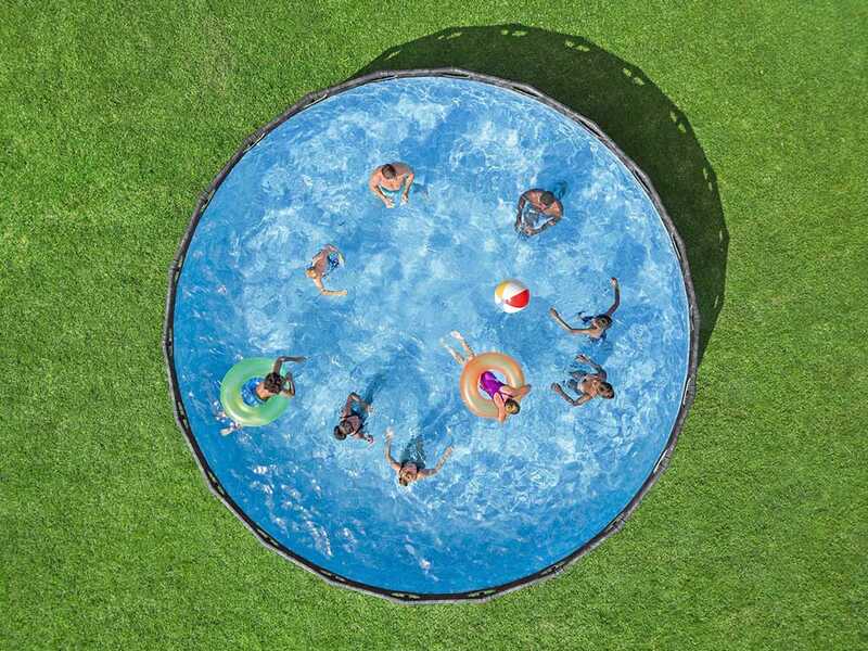 Bestway APX 365 561JZ - Piscina rotonda per 16-20 Persone