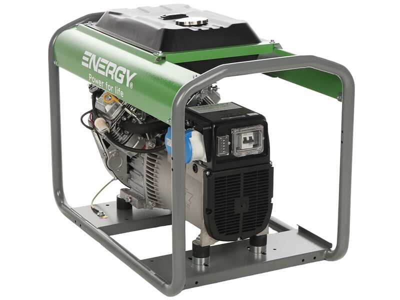 Energy EY-10MB AVR - Generatore di corrente a benzina 8 kW - Continua 7,2 Monofase