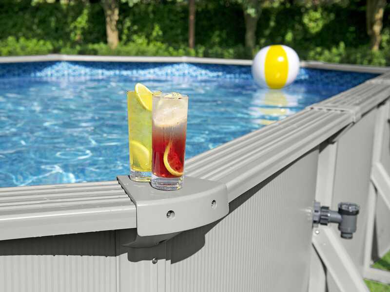 Bestway Hydrium 56369 - 610x366x122 cm - Piscina Ovale per 11-15 Persone