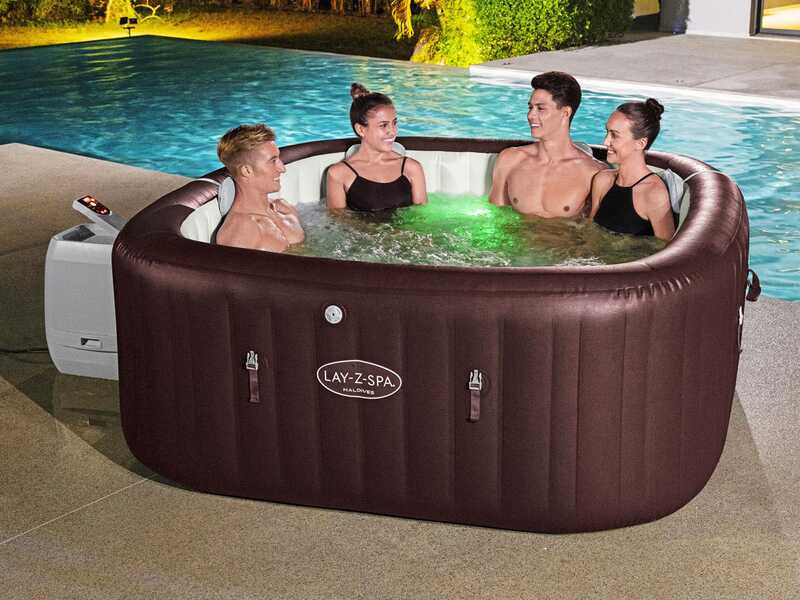 Bestway Lay-Z-Spa Maldives HydroJet Pro 6001U - 201x201x80 cm - Piscina idromassaggio spa