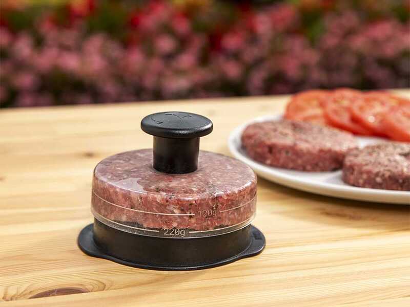 Pressa per hamburger in plastica Weber