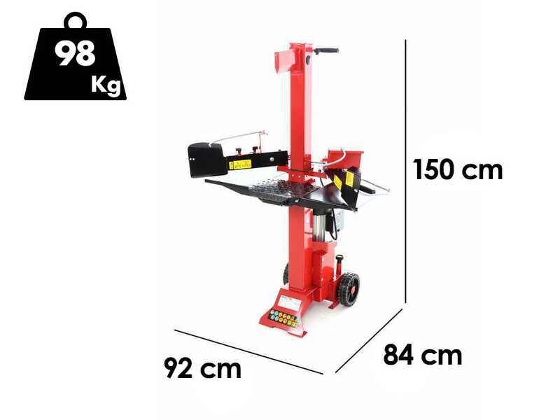 OUTLET - DIFETTI ESTETICI - GeoTech SPVE 7-55 - Spaccalegna elettrico - Verticale - 230V