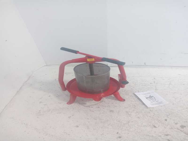 OUTLET - DIFETTI ESTETICI - Baesso V20 - Torchio a vite per frutta e verdura 9L - Gabbia in INOX