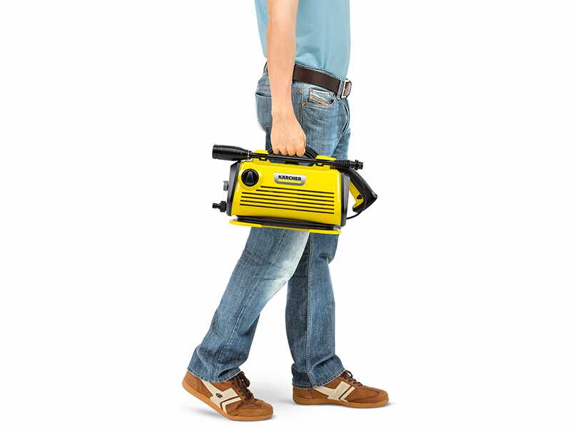 Karcher K3 Horizontal Plus - Idropulitrice portatile a freddo - 120 bar - 380 lt/h