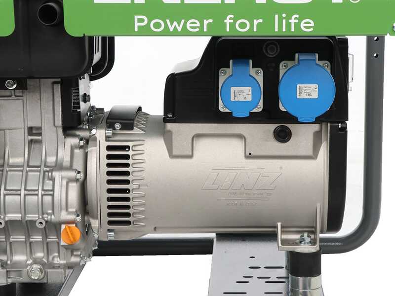 Energy EY-5MD AVR - Generatore di corrente diesel con AVR 3,6 kW - Continua 3,2 Monofase