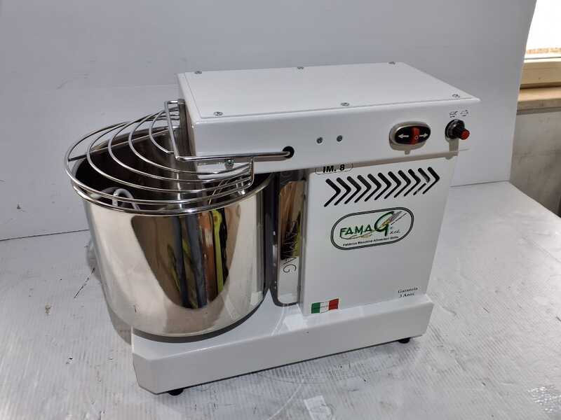 OUTLET - PICCOLI DIFETTI ESTETICI - Famag Grilletta IM 8/230 10 Velocit&agrave; HH - Impastatrice a spirale 8 Kg ad alta idratazione