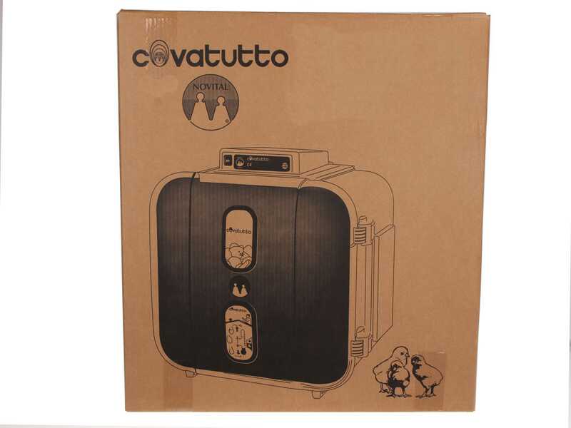 OUTLET - SENZA IMBALLO ORIGINALE - Novital Covatutto 108 Analogica - Incubatrice per uova automatica/manuale - 96 uova
