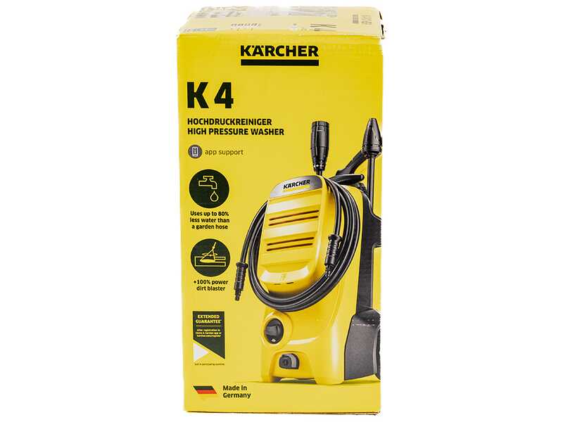 Karcher K4 Classic - Idropulitrice ad acqua fredda - 130 bar - 420 Lt/h