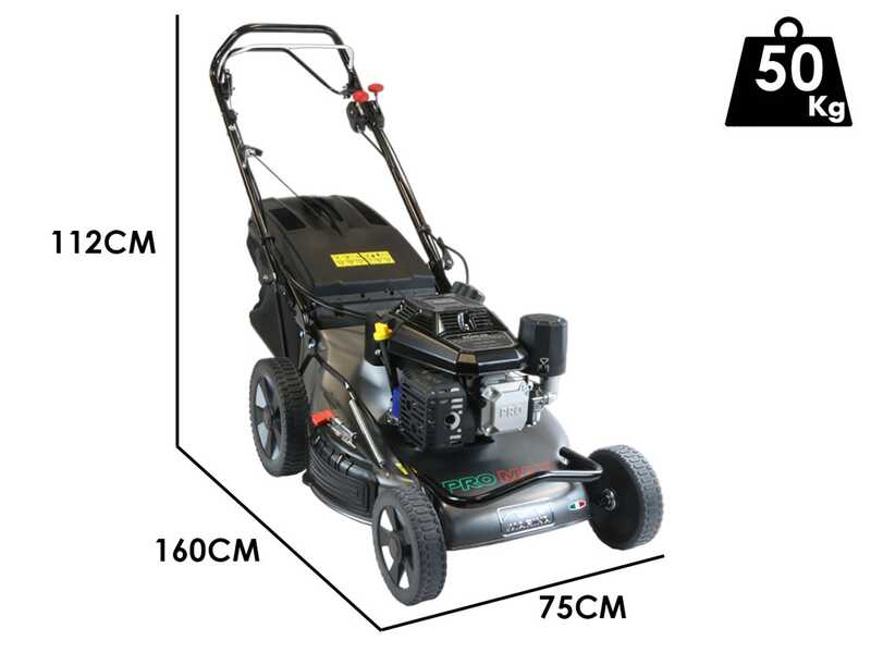 Marina Systems PRO MAX 57 SK 3V - Tagliaerba a scoppio trazionato - Motore Kohler da 224cc
