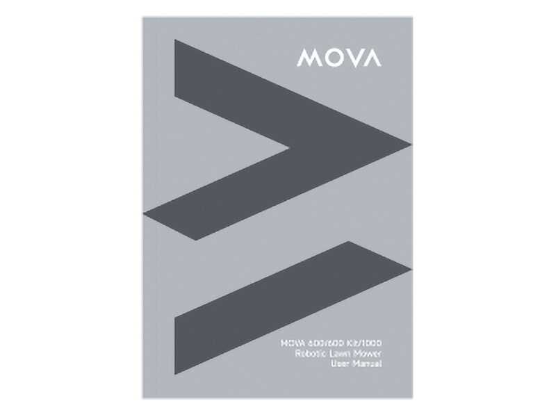 MOVA 1000 - Robot Tagliaerba - Senza impianto
