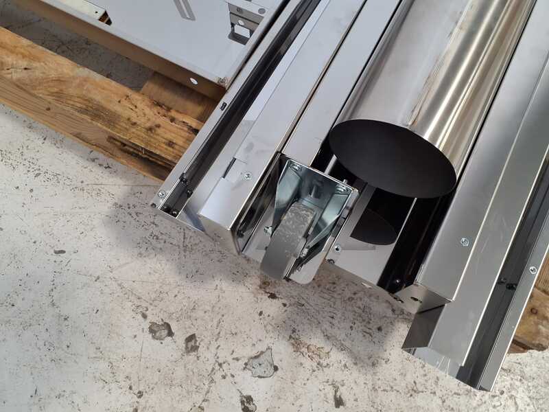 OUTLET - DA ESPOSIZIONE - Fontana Margherita Rosso - Forno a legna da esterno con carrello