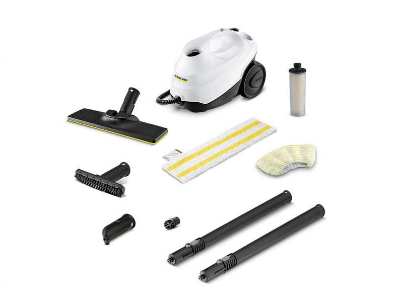 OUTLET - DA ESPOSIZIONE - Karcher SC 3 EasyFix - Pulitore a vapore - vapore non stop, serbatoio ricaricabile - 1900 W
