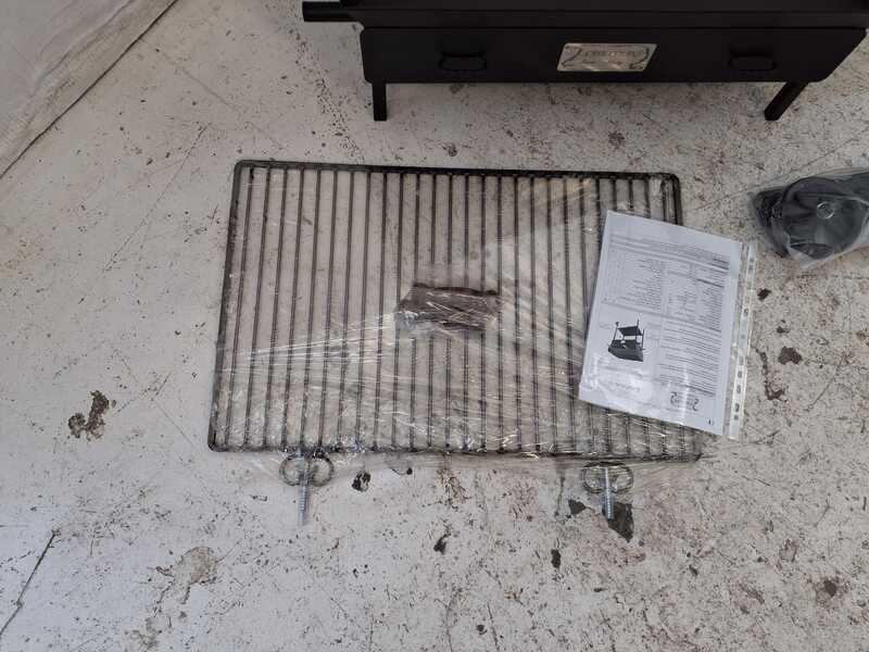 OUTLET - DIFETTI ESTETICI - Cruccolini Massa - Barbecue in ferro artigianale a legna e carbone
