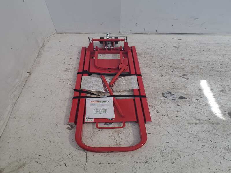 OUTLET - PICCOLI DIFETTI ESTETICI - Sollevatore per trattorino rasaerba, attrezzo elevatore, piattaforma elevatrice - max 500 Kg