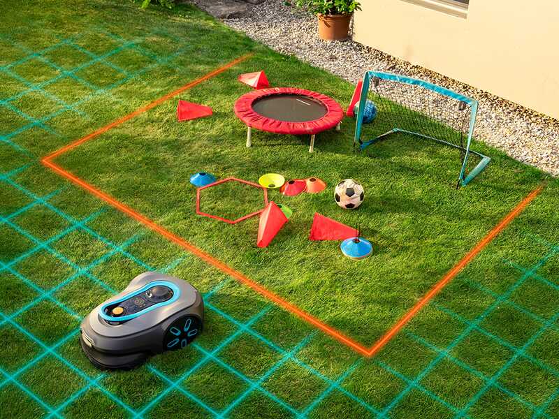 Gardena Smart SILENO Free 1200 - Robot tagliaerba - Gestione con Gardena Smart App -  Senza impianto