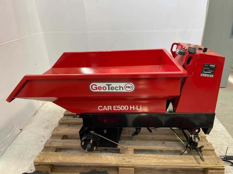 OUTLET - PICCOLI DIFETTI ESTETICI - GeoTech-Pro Mini Dumper Car E500 H-Li - Motocarriola a batteria 48V 15Ah