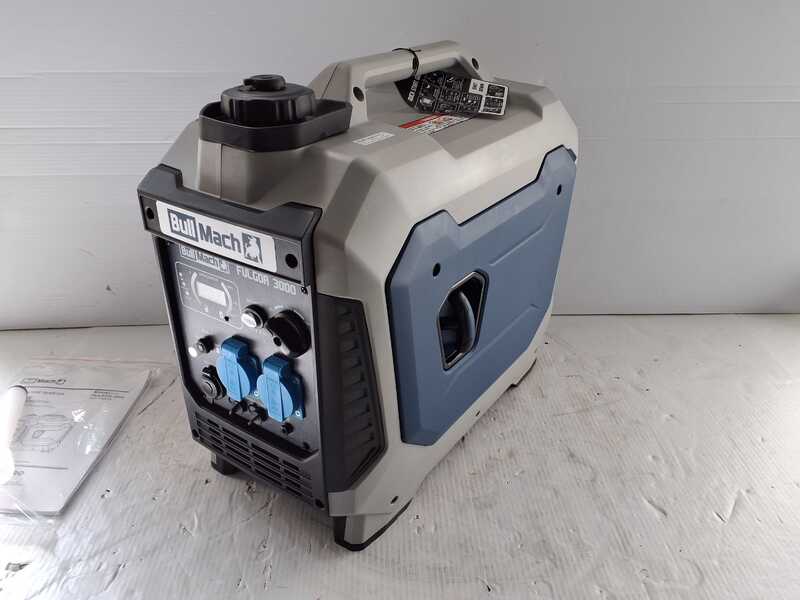 OUTLET - PICCOLI DIFETTI ESTETICI - BullMach Fulgor 3000 - Generatore di corrente ad inverter 3,3 kW - Continua 3 kW monofase