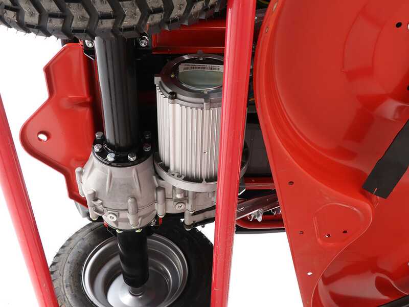 Blue Bird BR SD 108 - Trattorino tagliaerba a batteria 48V/75Ah - Taglio da 108cm