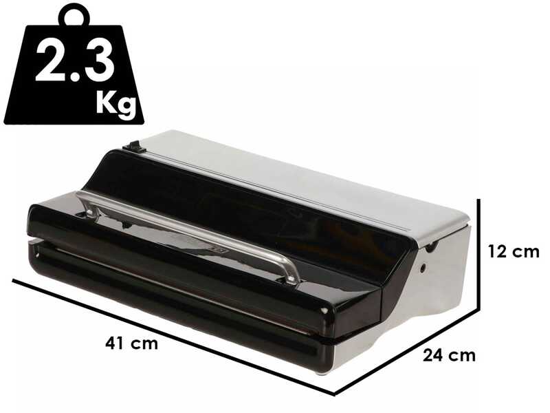 RoyalFood RSV 3300 SUPER - Macchina per il sottovuoto - Doppia Barra saldante da 32cm