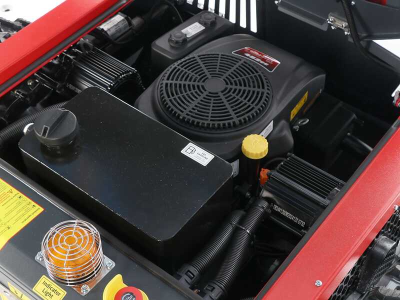 Blue Bird FM 24-70 - Robot Trinciaerba cingolato ibrido (scoppio + batteria) - Radiocomandato